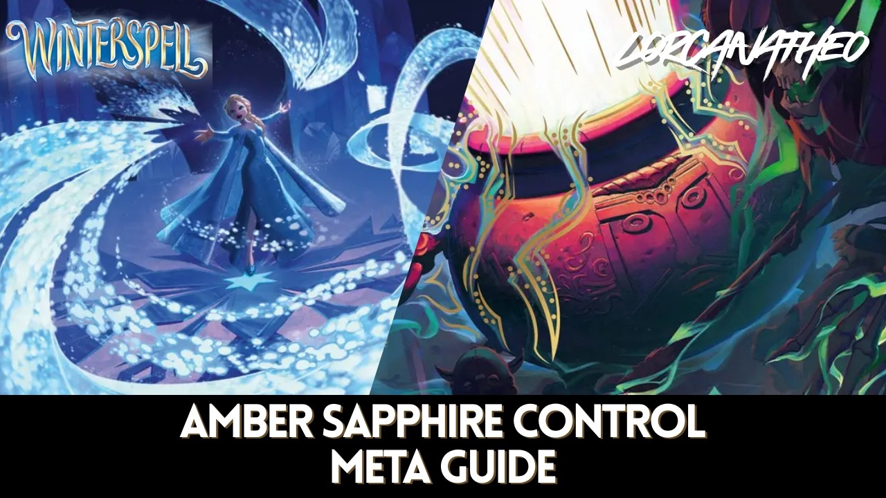 Набор 11: Руководство по метаигре Amber Sapphire Control / Disney Lorcana