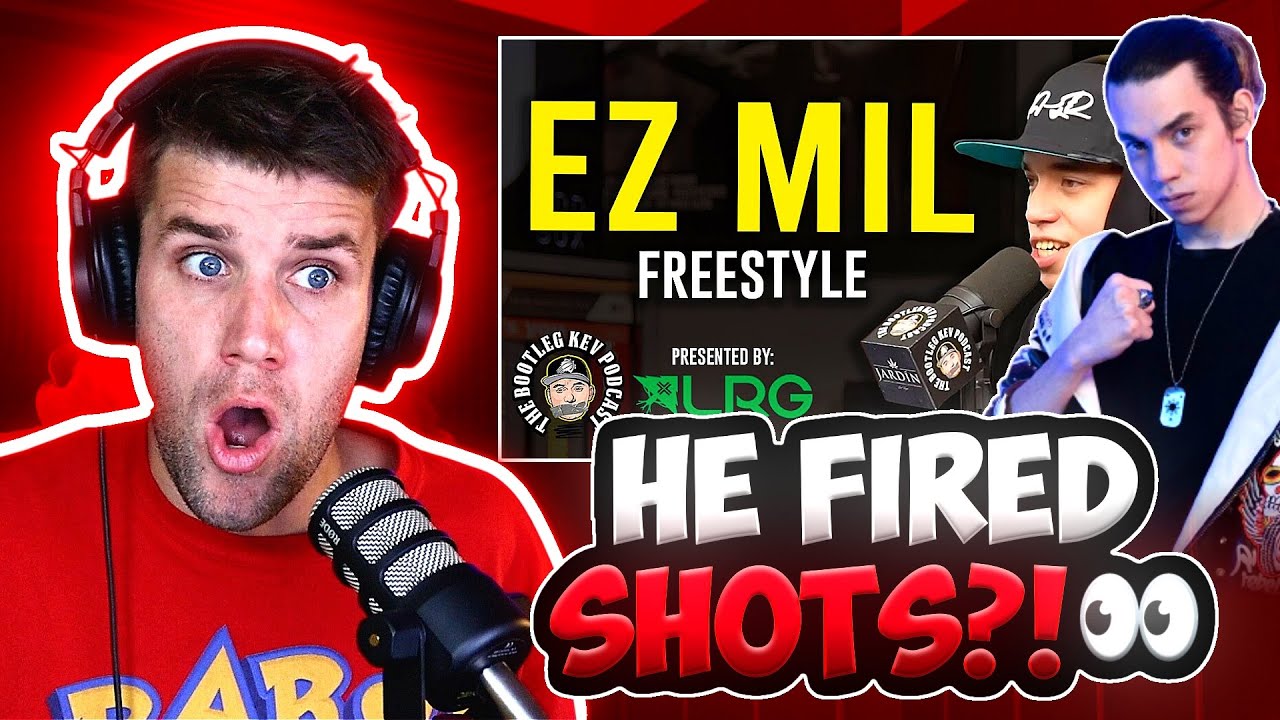 HE DISSED REACTORS?! | Rapper Reacts to Ez Mil - Bootleg Kev Freestyle (Stevie Knight Diss)