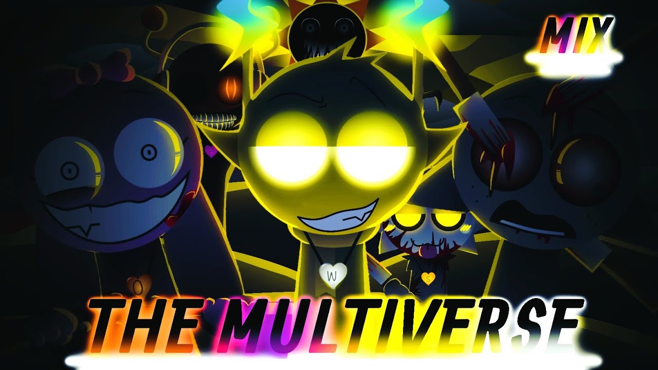 "🧡🩷THE MULTIVERSE💛🤍" - SPRUNKI DOUBLE DATE - MIX
