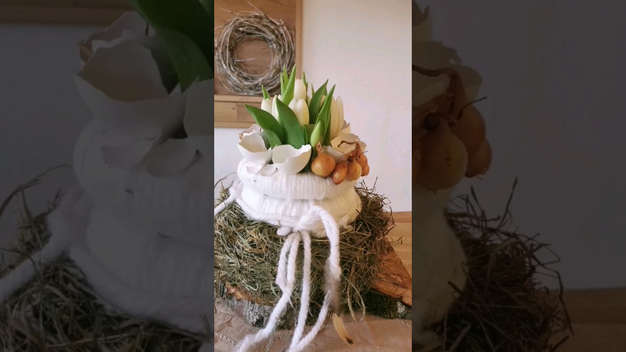 🐰Osterdeko🐰 #dekoinspiration #fr&uuml;hlingsdeko #osterdeko #ostern #diy #dinkelsb&uuml;hl #flowerdesign_arts