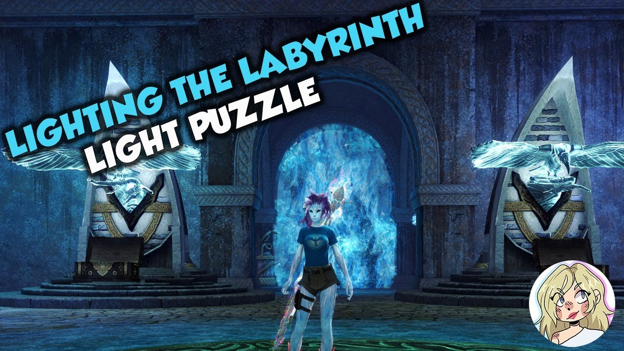 GW2 Lighting the Labyrinth Light Puzzle (Mystery of the Labyrinth)