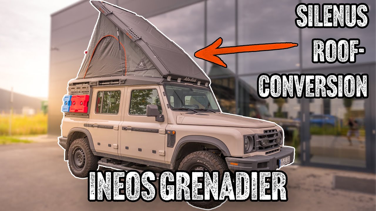 Переделка крыши Ineos Grenadier от Alu-Cab