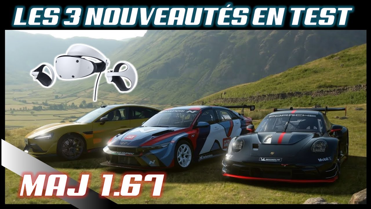 GRAN TURISMO 7 - Les 3 nouveautés de la mise à jour 1.67 en Test - PSVR2