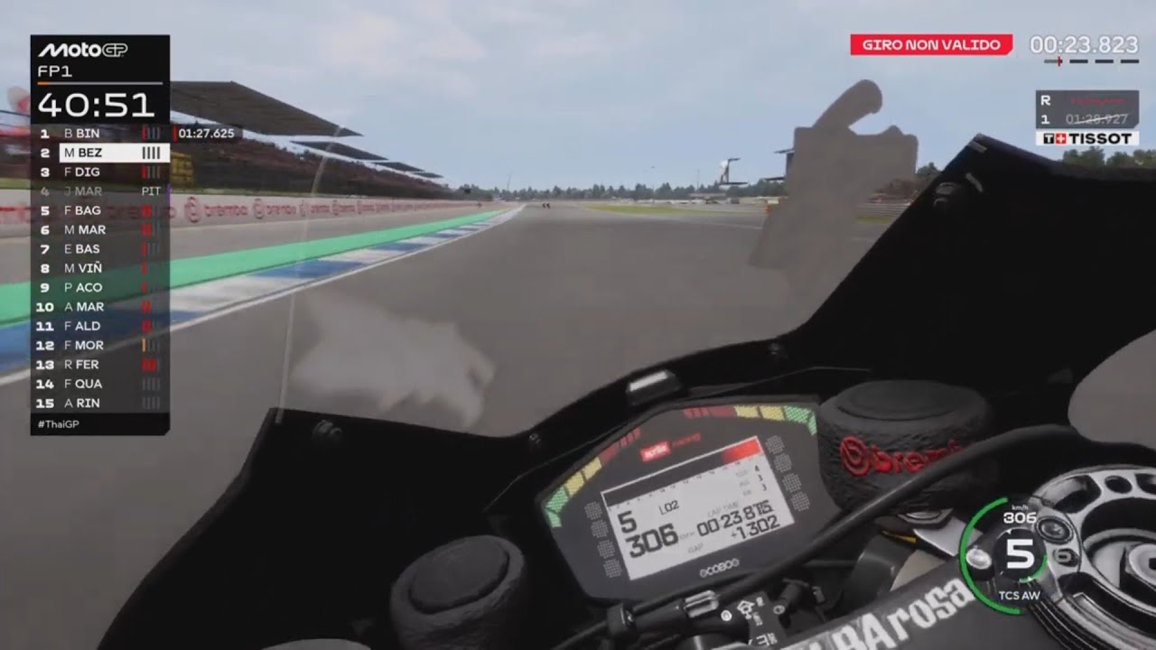 MotoGP 2026 🏁 (Pre-Qualifiche) Gp Thailandia 🇹🇭 onboard Marco Bezzecchi