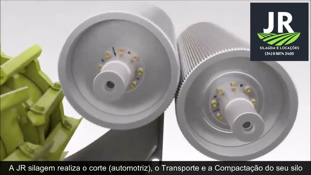 JR Silagem - Funcionamento do Cracker para Colheita de Milho