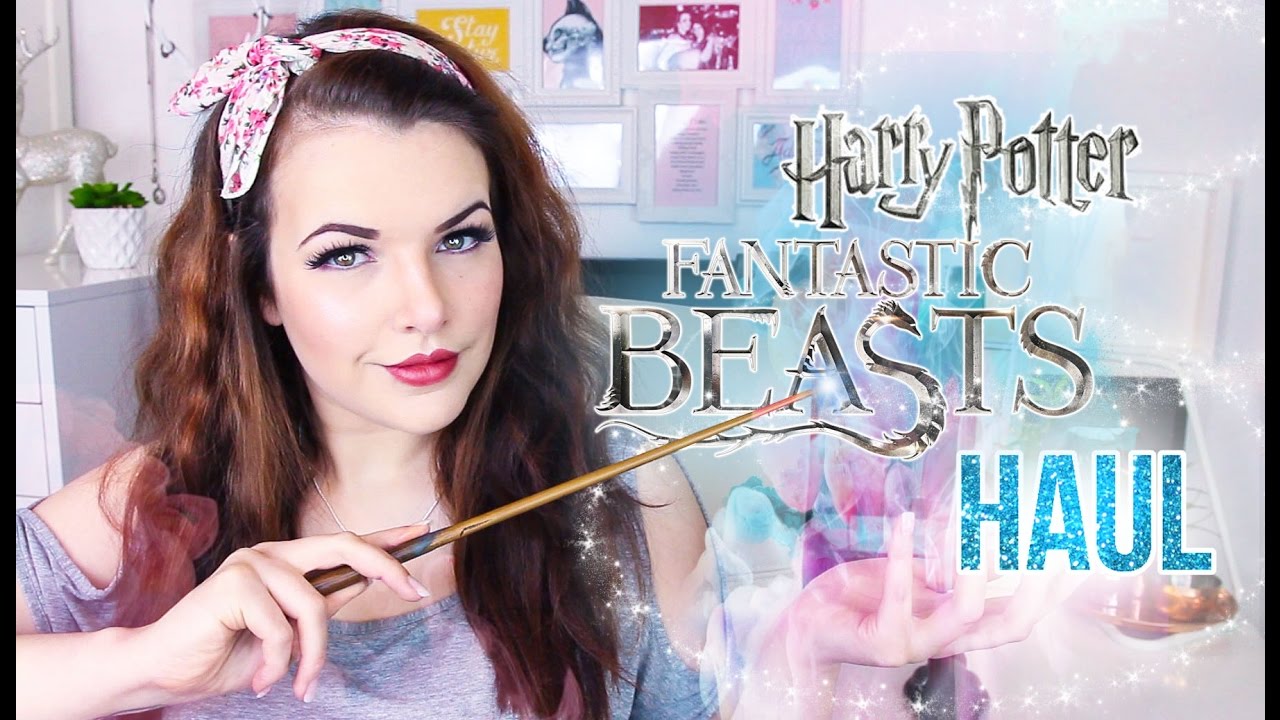 HARRY POTTER & FANTASTIC BEASTS HAUL | Cherry Wallis