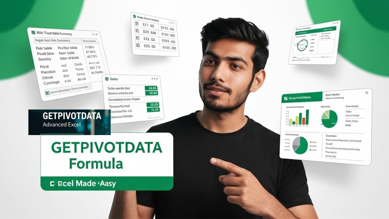 GETPIVOTDATA Formula in Excel – Complete Tutorial for Beginners.
