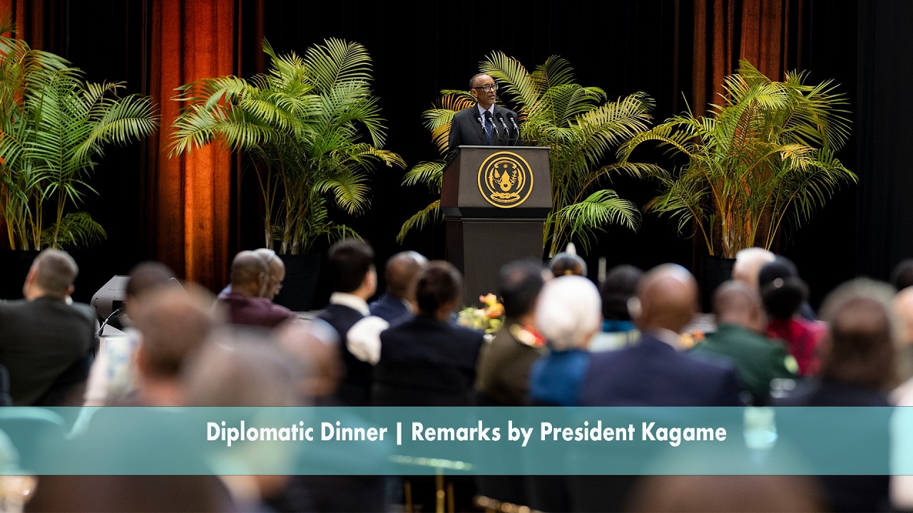 Diplomatic Dinner | Remarks by President Kagame