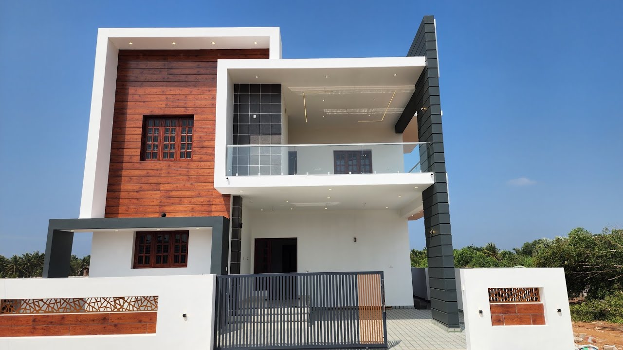 East facing 4BHK fully furnished Luxury VILLA house for sale in Nagercoil Konam VIP Garden