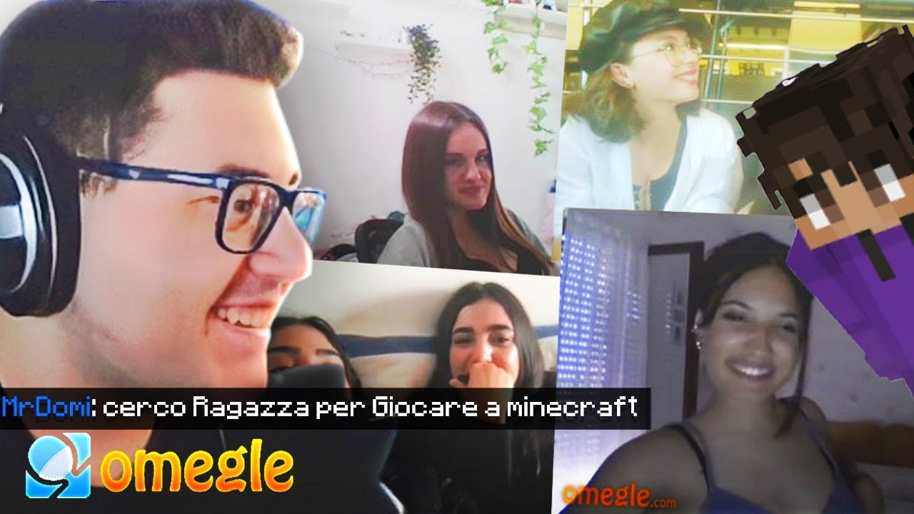 Cerco Una DONNA su Omegle Per Giocare a Minecraft