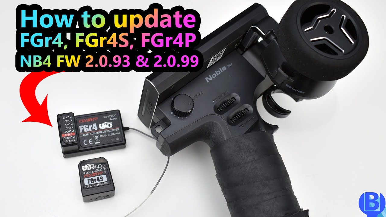 [Tutorial] How to update Flysky FGr4, FGr4S, FGr4P receiver (Flysky Noble NB4 FW 2.0.93, 2.0.99)