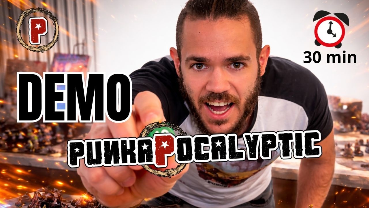 ✅ APRENDE A JUGAR a PUNKAPOCALYPTIC [ Pandilleros vs Mutardos ]