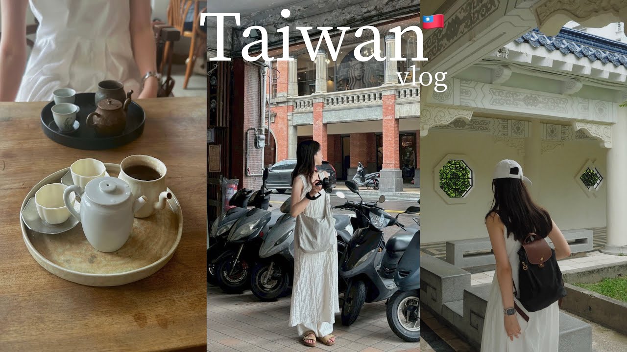 台湾旅行🪷台北グルメとショッピングで癒される王道コース🛵💕女子旅vlog＋購入品紹介.
