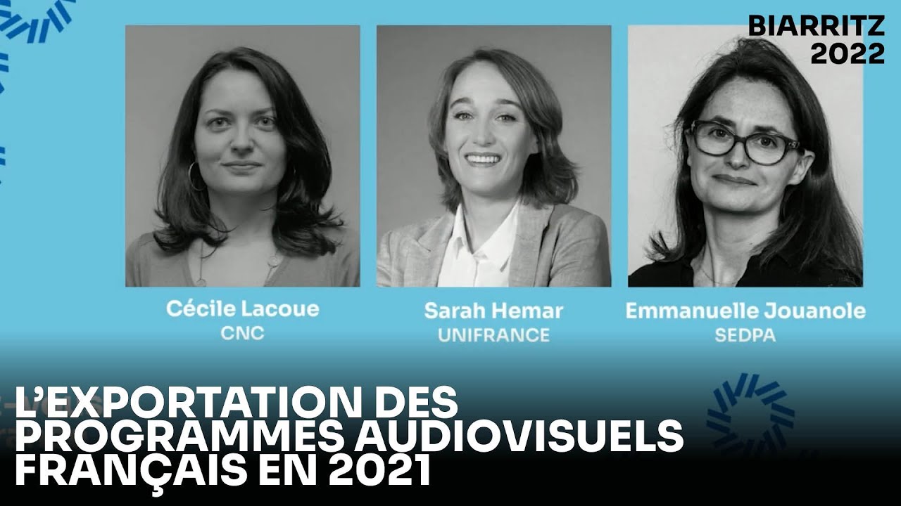 L'exportation des programmes audiovisuels français en 2021