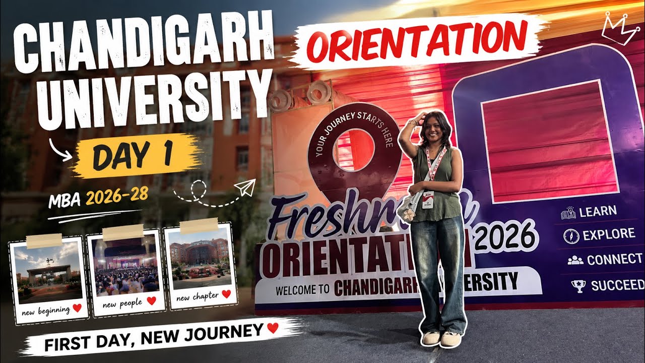 Orientation Day 1 | Chandigarh University