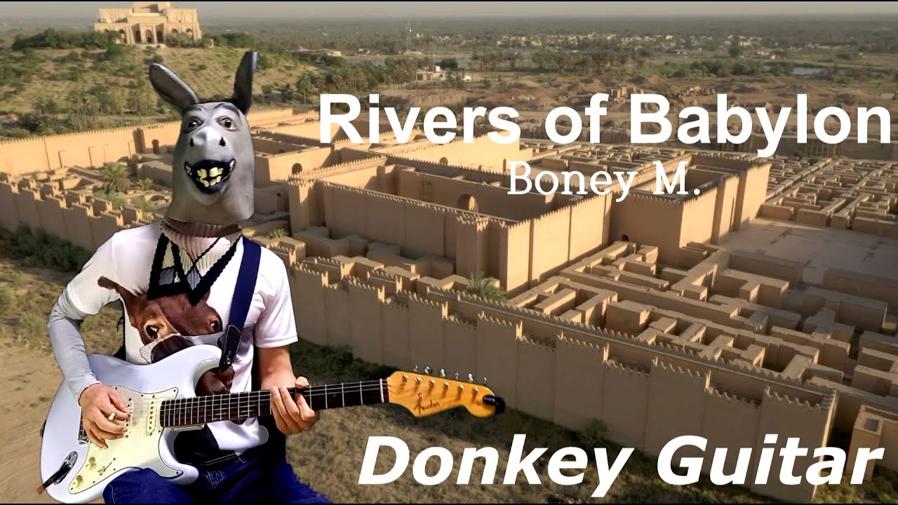 Rivers of Babylon (Boney M.) Guitar Instrumental Cover by Donkey Guitar
