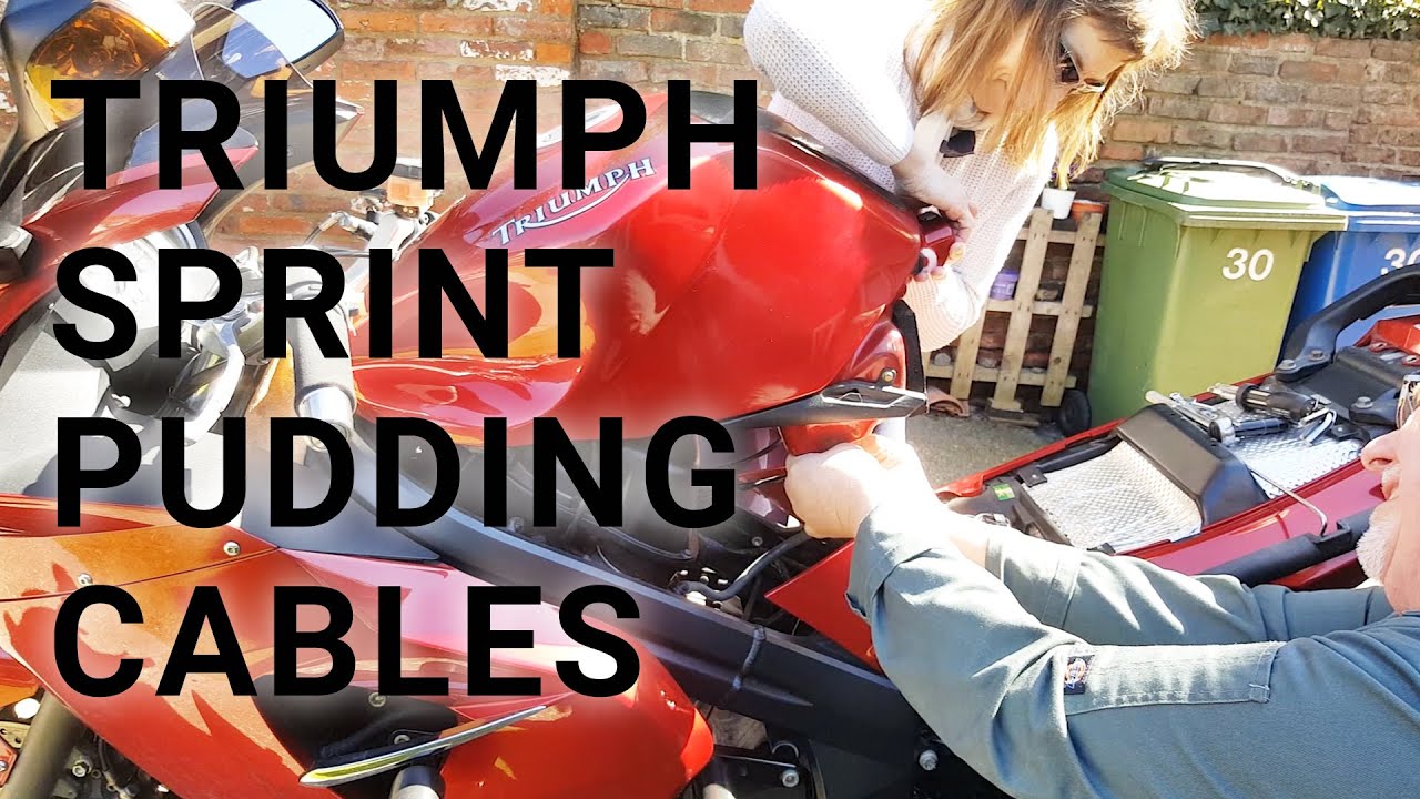 Battery Wire Upgrade Guide [Pudding Cable Installation] - Triumph Sprint ST 1050 | Part 1