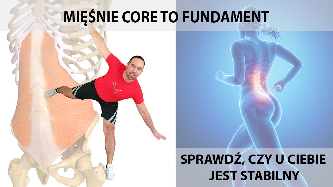 Stabilizacja centralna to fundament dla Twojego ciała. Sprawdź, czy u Ciebie działa prawidłowo.