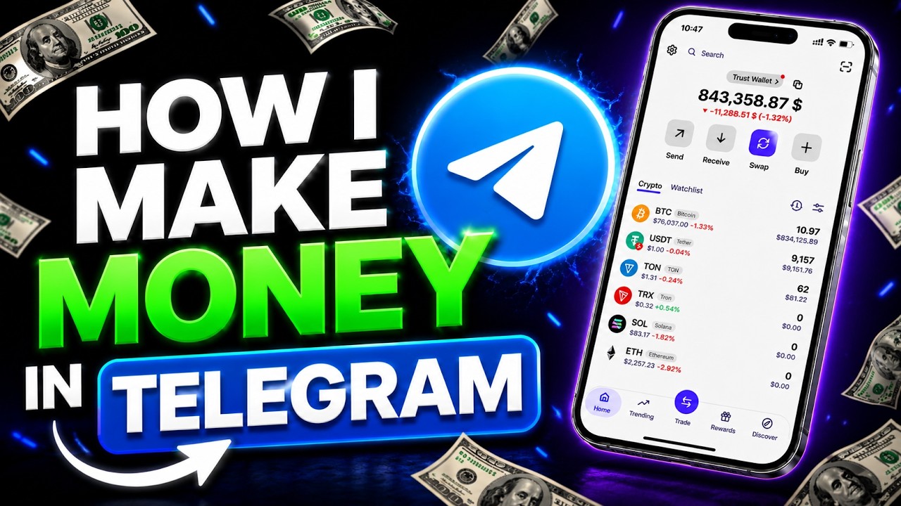 Заработок на Telegram-боте &mdash; этот секретный бот платит мне каждый день (доказательства 2026 года)