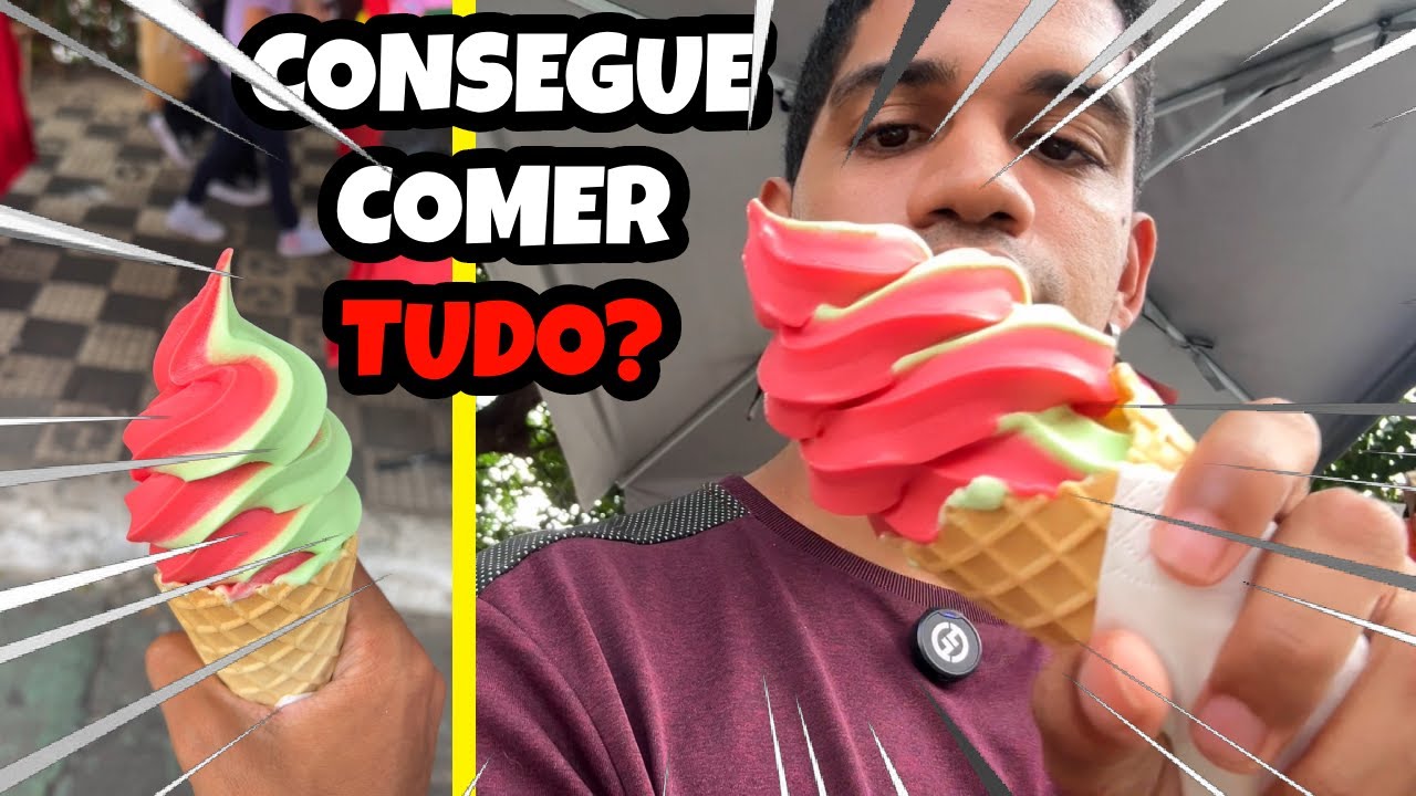 Provando o sorvete do momento na Liberdade! #comida #vlog
