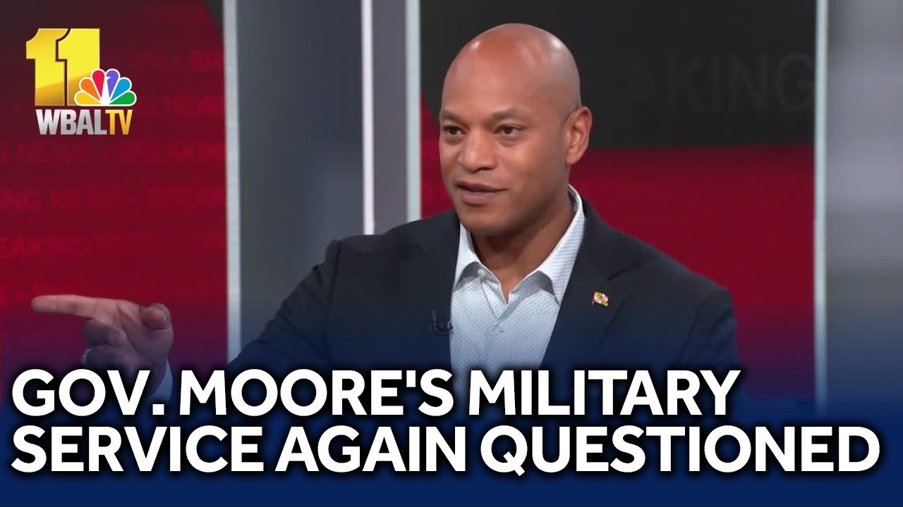 Moore again responds to scrutiny over military record