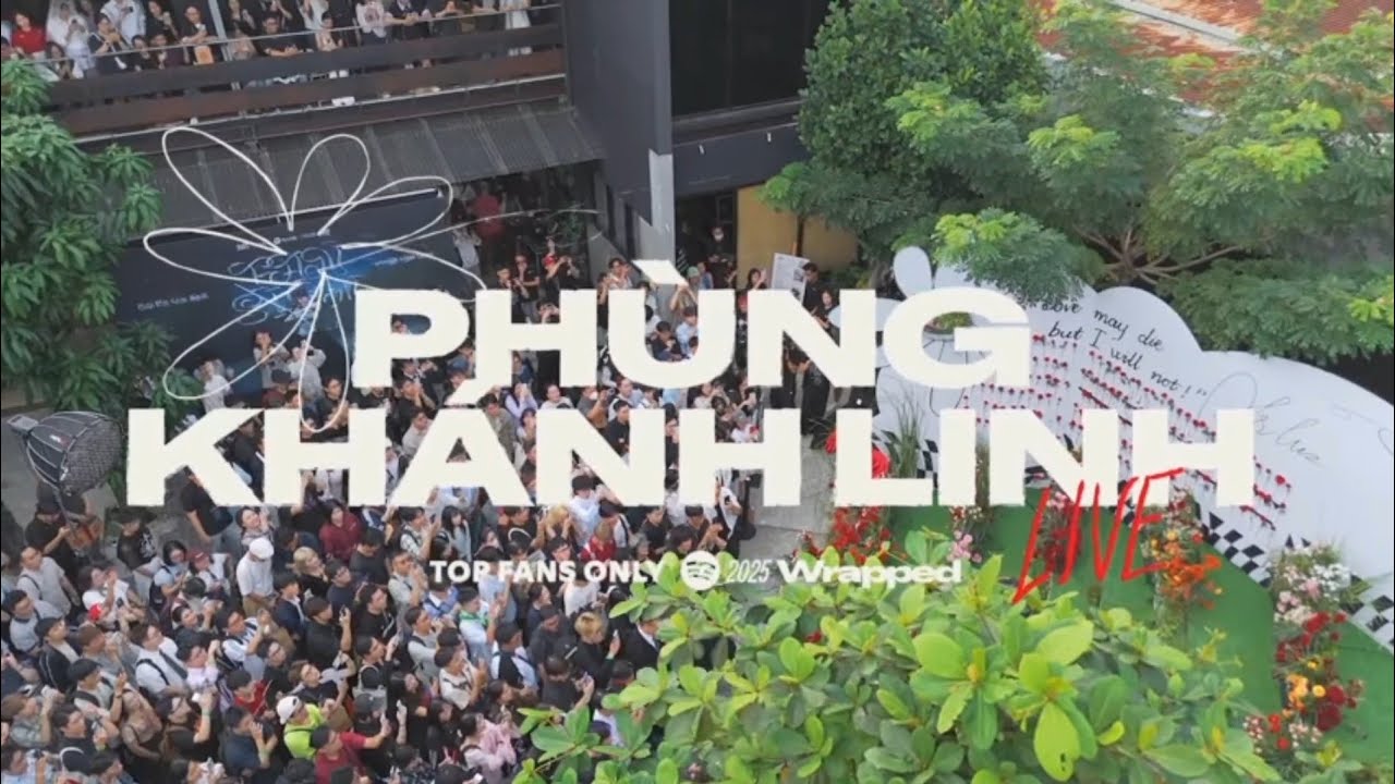 ƯỚC ANH TAN NÁT CON TIM | PHÙNG KHÁNH LINH | Spotify 2025 Wrapped Live