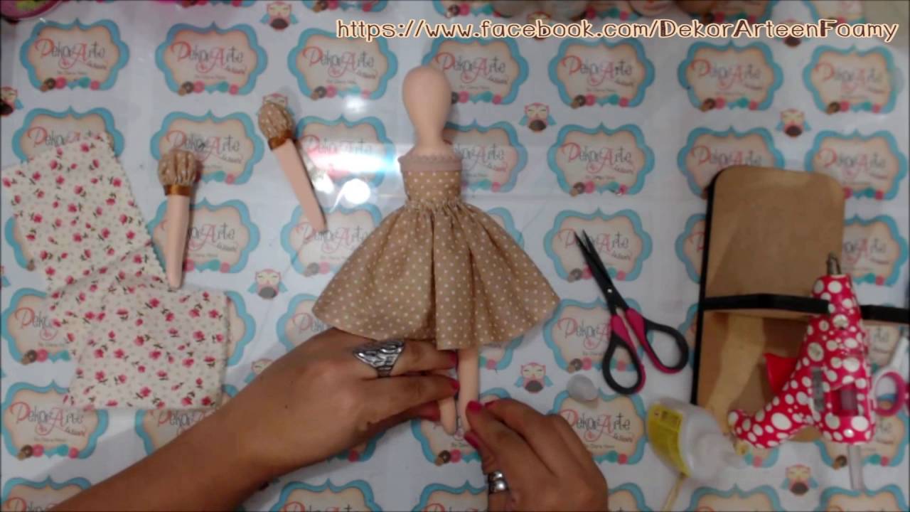 DIY ♥ TILDA EN FOAMY ♥DEKORARTE ESTUDIO CREATIVO