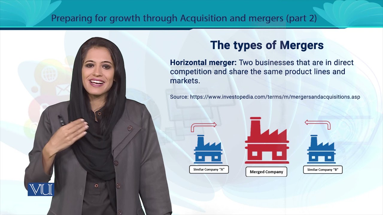Preparing for Growth through Acquisition and Mergers (Part 2) | Entrepreneurship | MGT602_Topic169