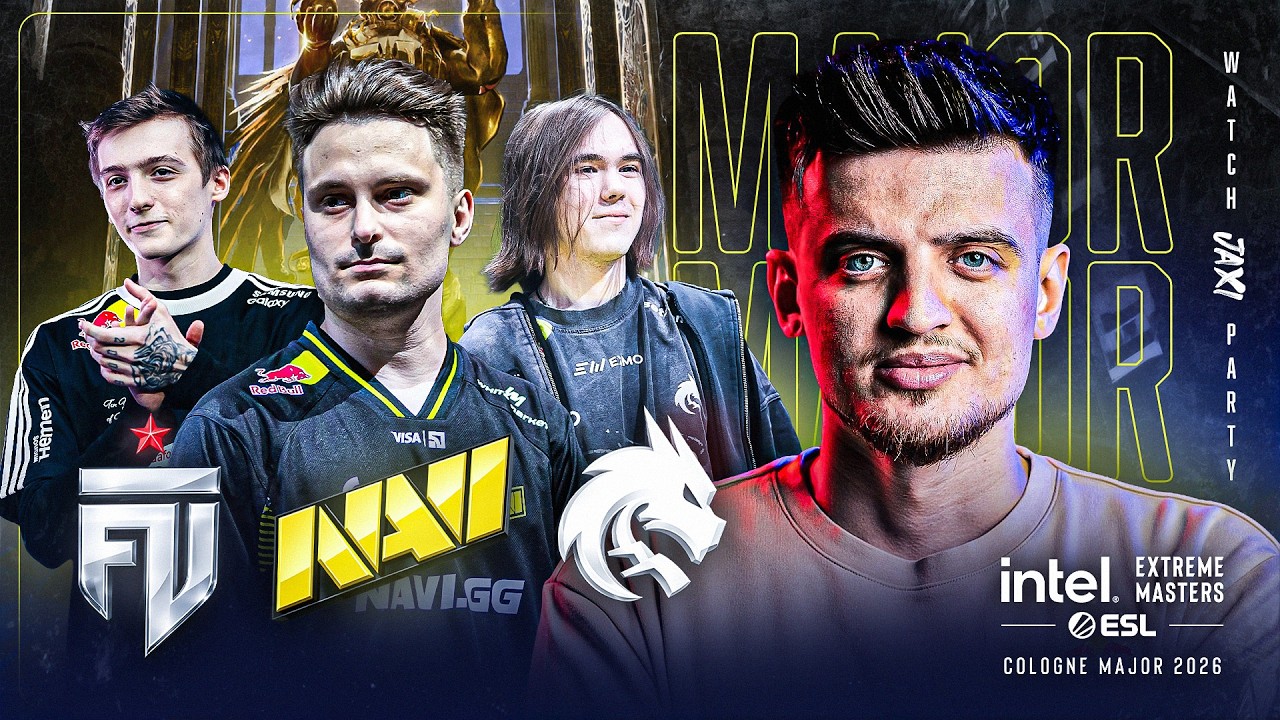 NAVI vs FALCONS - MOUZ vs FUT  - IEM COLOGNE MAJOR 2026 1.250.000 - STAGE 3 - DAY 4