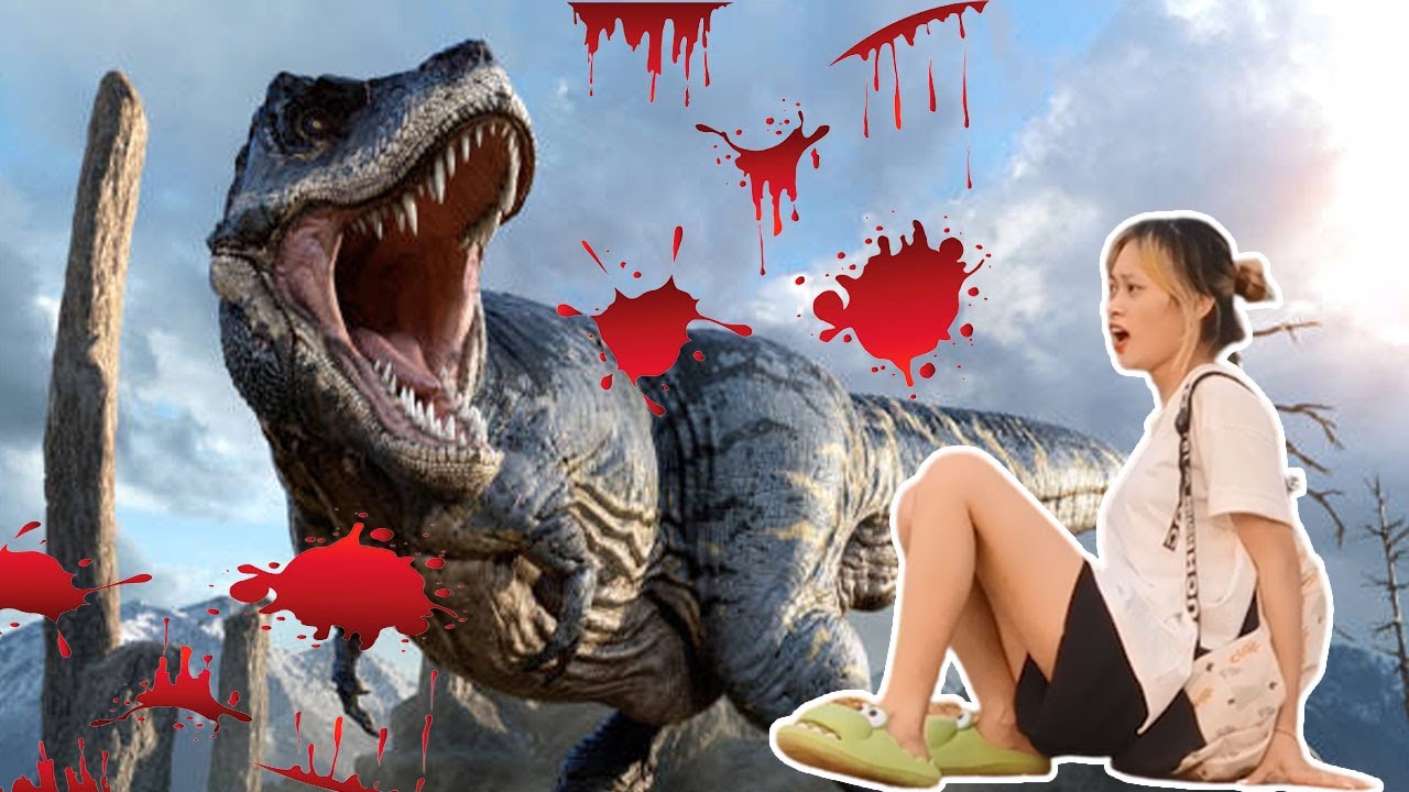 Most Dramatic T-rex attack | T-rex Attack HM Video | Jurassic Park Fan-Made Film | DINOSAURS