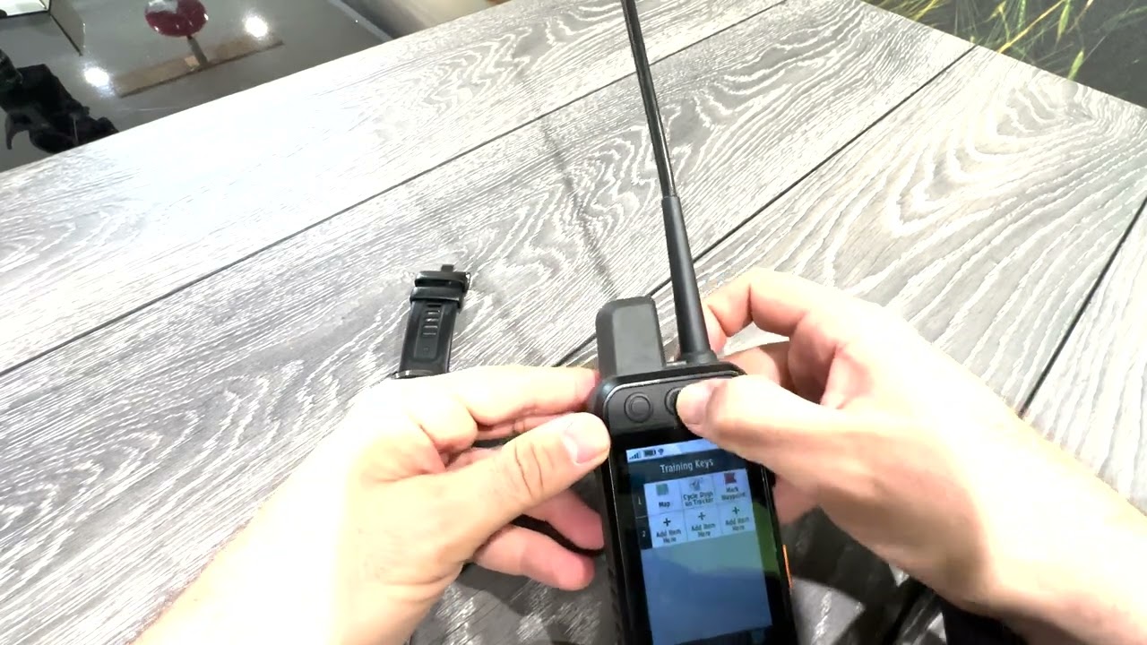 Kako podesiti komande za psa na Garmin Alpha 200