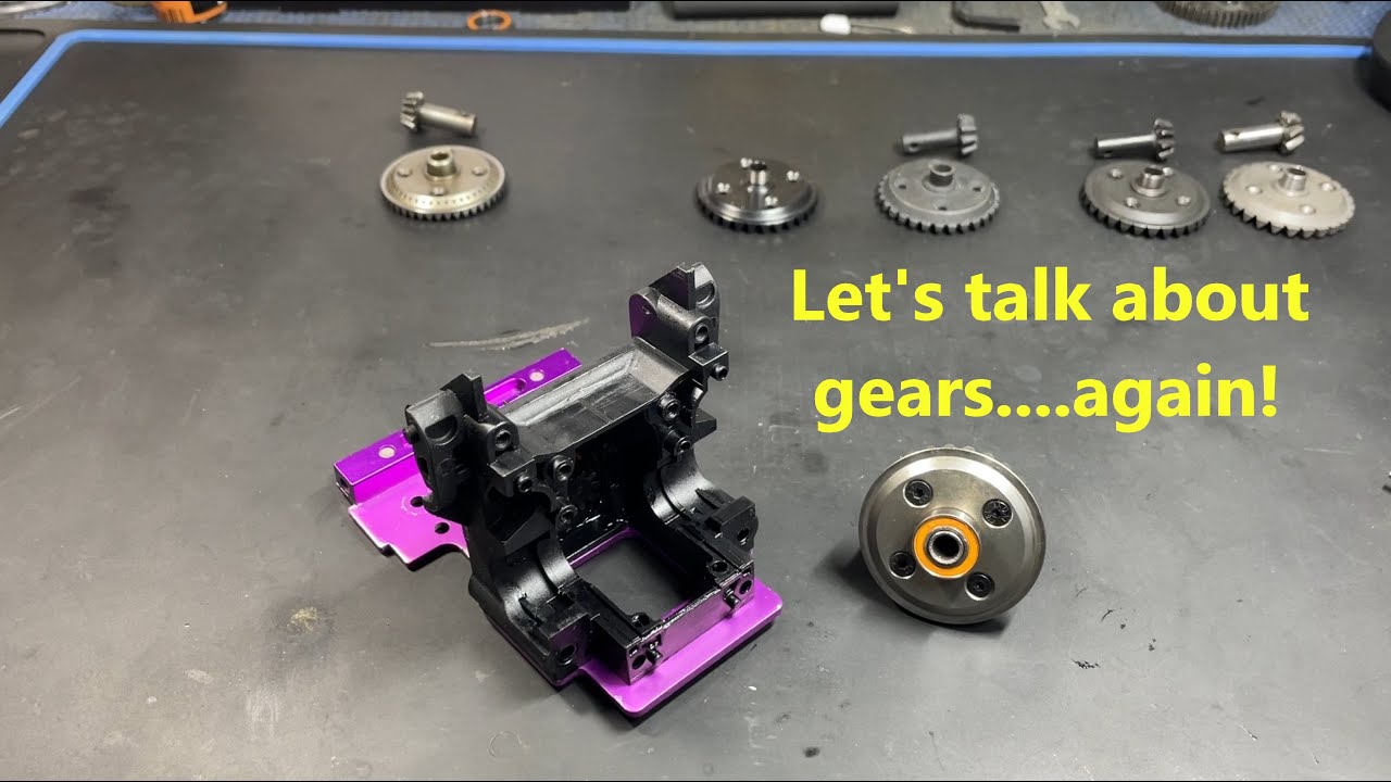 Шестерни дифференциала HPI Savage — Часть 2 | Установка шестерен в перегородку Savage