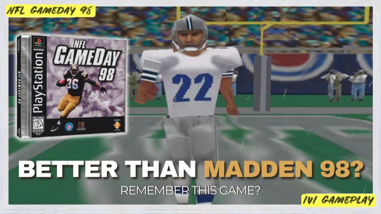 NFL Gameday 98 on PS1 Is WAY More Amazing Than We Remember 😭
