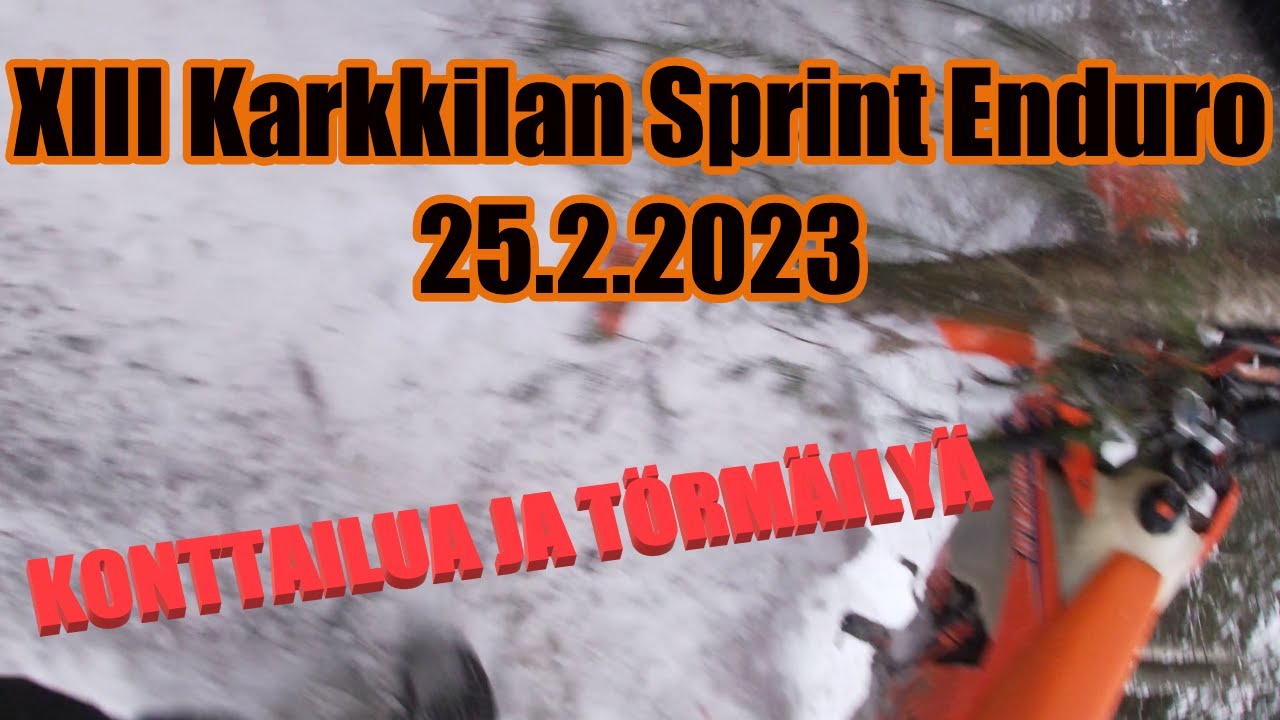 XIII Karkkilan Sprint Enduro 25.2 2023 4k