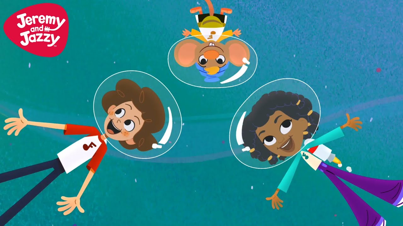 Zoom Zoom Zoom (We’re Going To The Moon) 🚀 Kids Songs 🚀 Jeremy and Jazzy