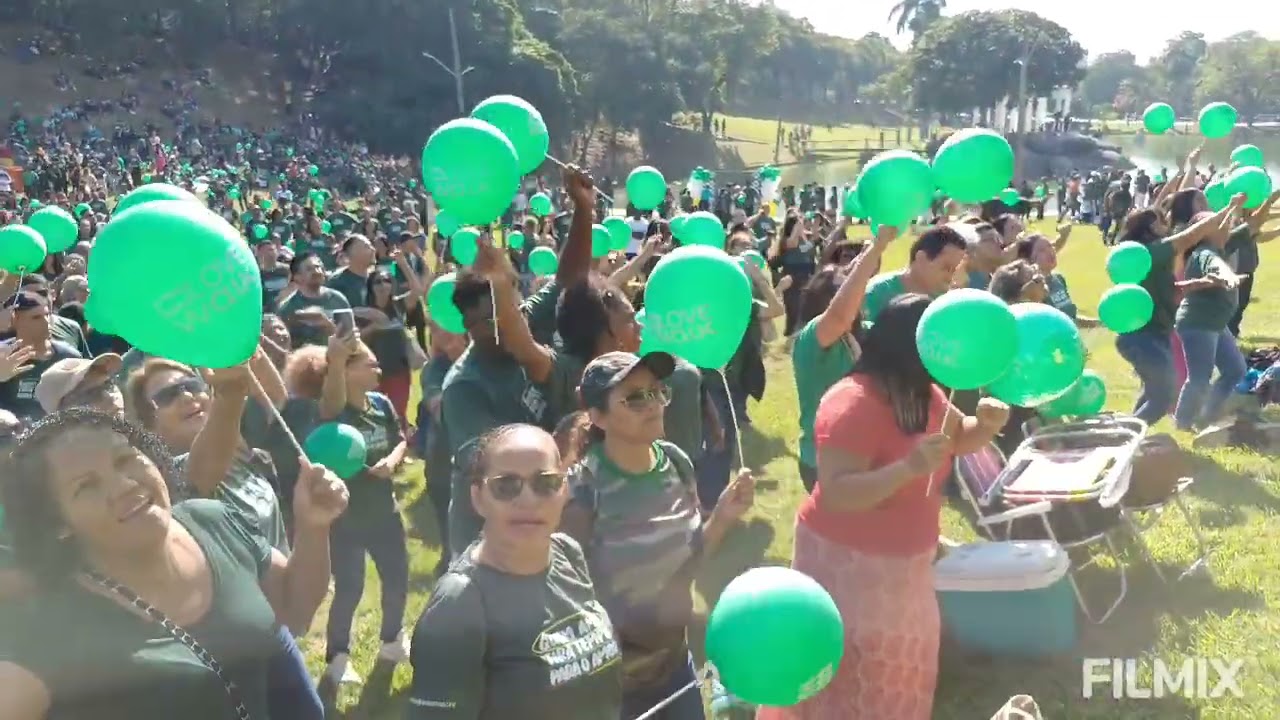 CAMINHADA DO AMOR  2024 na quinta  da Boa Vista RJ  parte 2