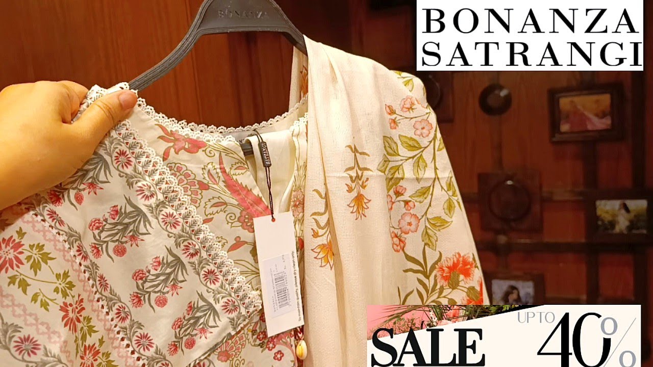 Bonanza Satrangi Flat 30%Off Sale 2025♥️Bonanza Satrangi New Collection Sale