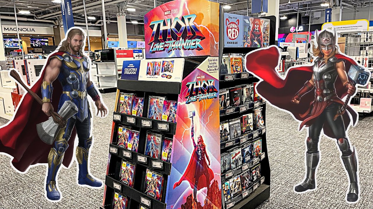Thor Love and Thunder DVD/Blu-Ray Hunt at Walmart & Best Buy! 📀 Did we find it?