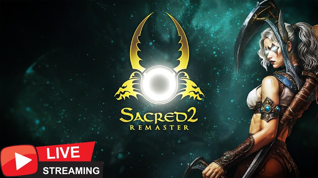 Sacred 2 Remaster. Смотрим поменялось ли что-то? Стрим 1