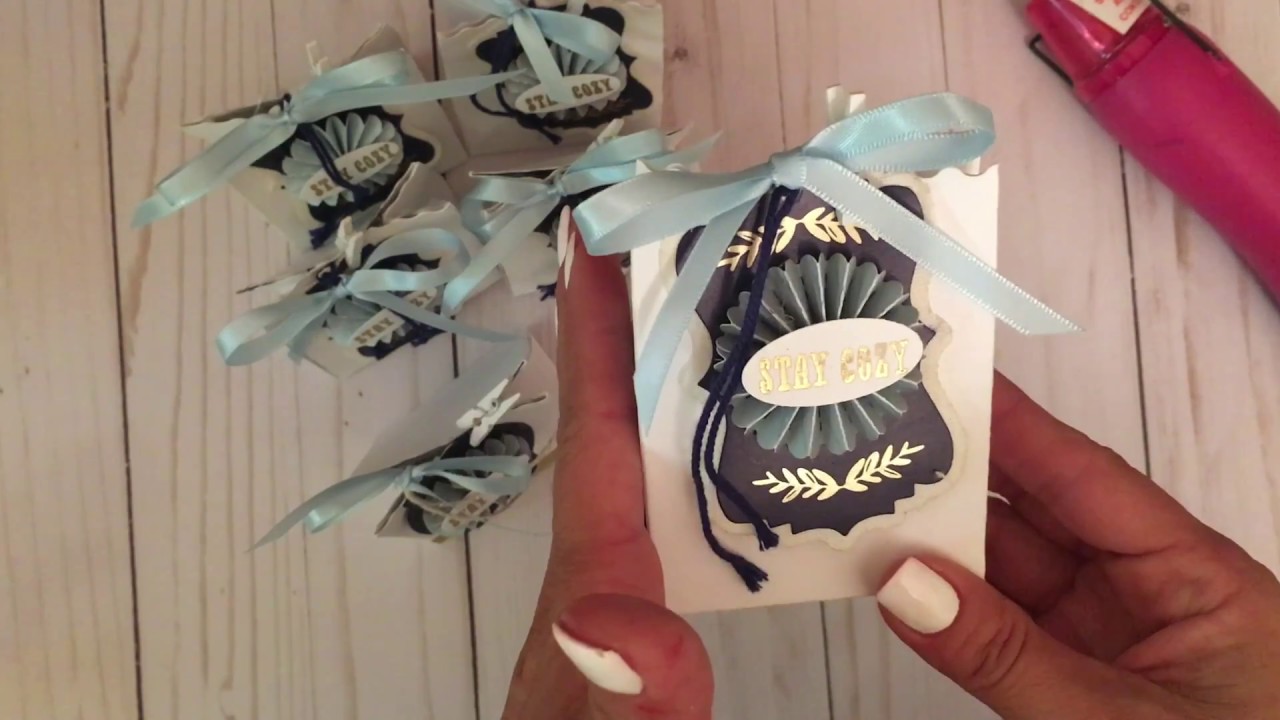 Tea Bag Favors: Craft Fair/Holiday Boutique Idea with Tutorial