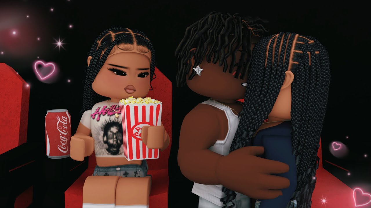 THE TWINS SNUCK WITH A BOY TO THE MOVIES!! 🍿 *THEY KISSED?!?* Bloxburg Family Roleplay