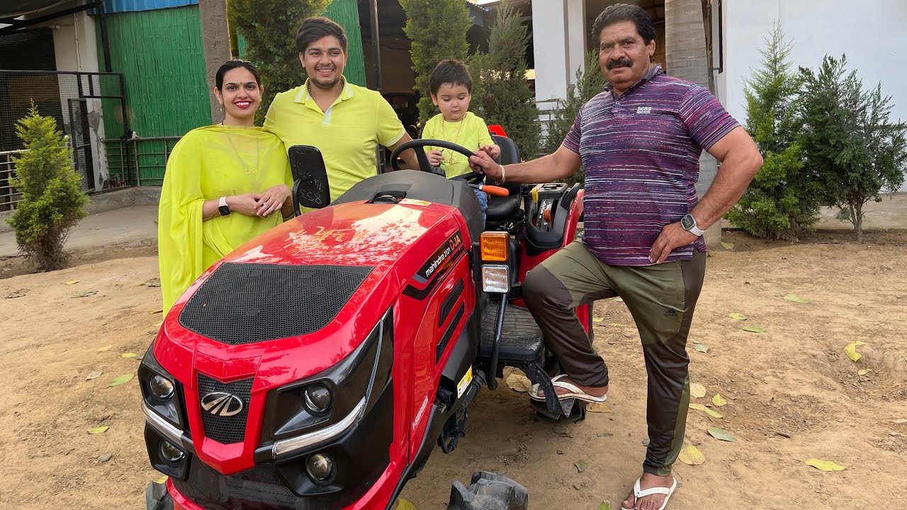 New tractor 🚜 ne khet mein kamaal 😎 kar diya Mahindra OJA 2121