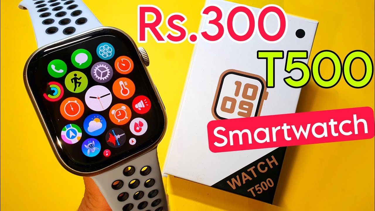 T500 Smartwatch Unboxing And Review | T500 Watch | T500 Smartwatch | Cheapest Smartwatch Unboxing