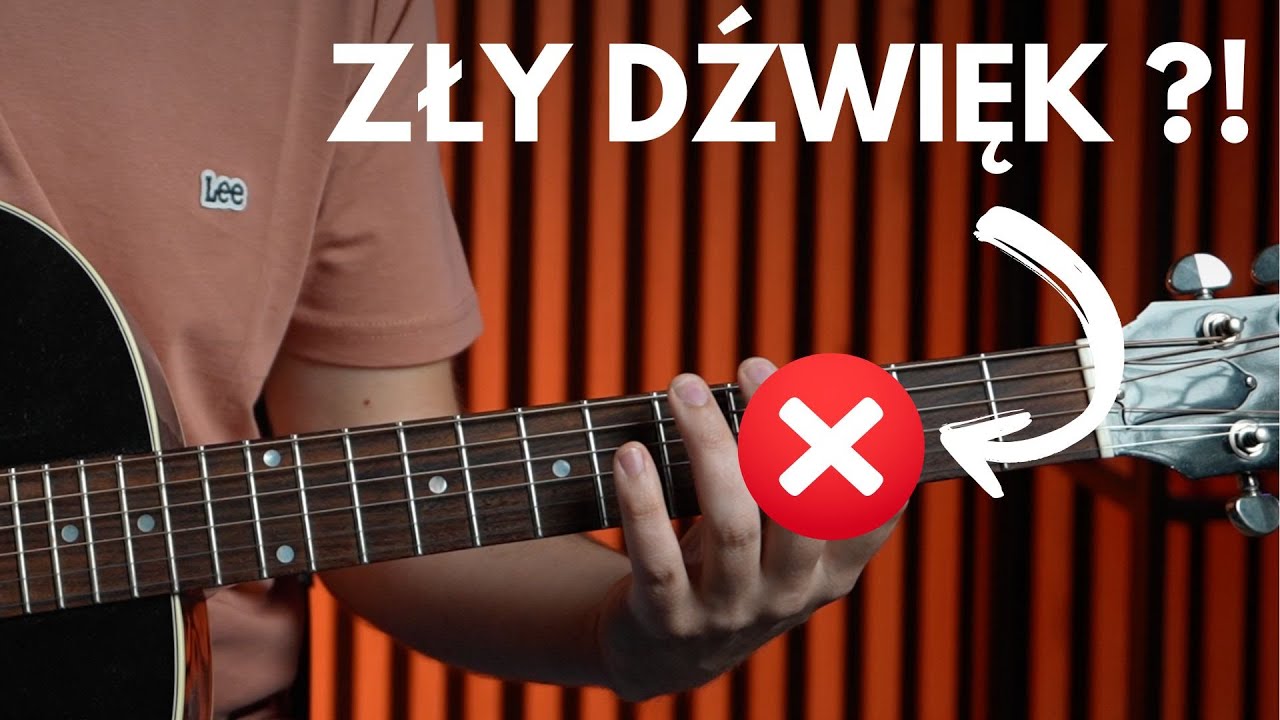 Jak mocno naciskać strunę? SPRAWDŹ czy robisz to dobrze!