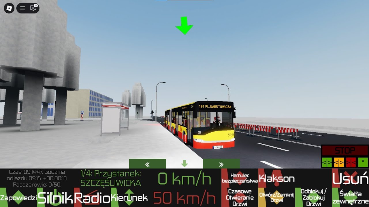 [🚍191] Driver Transport Game 2 - Przejazd Solarisem Urbino 18 III #5235
