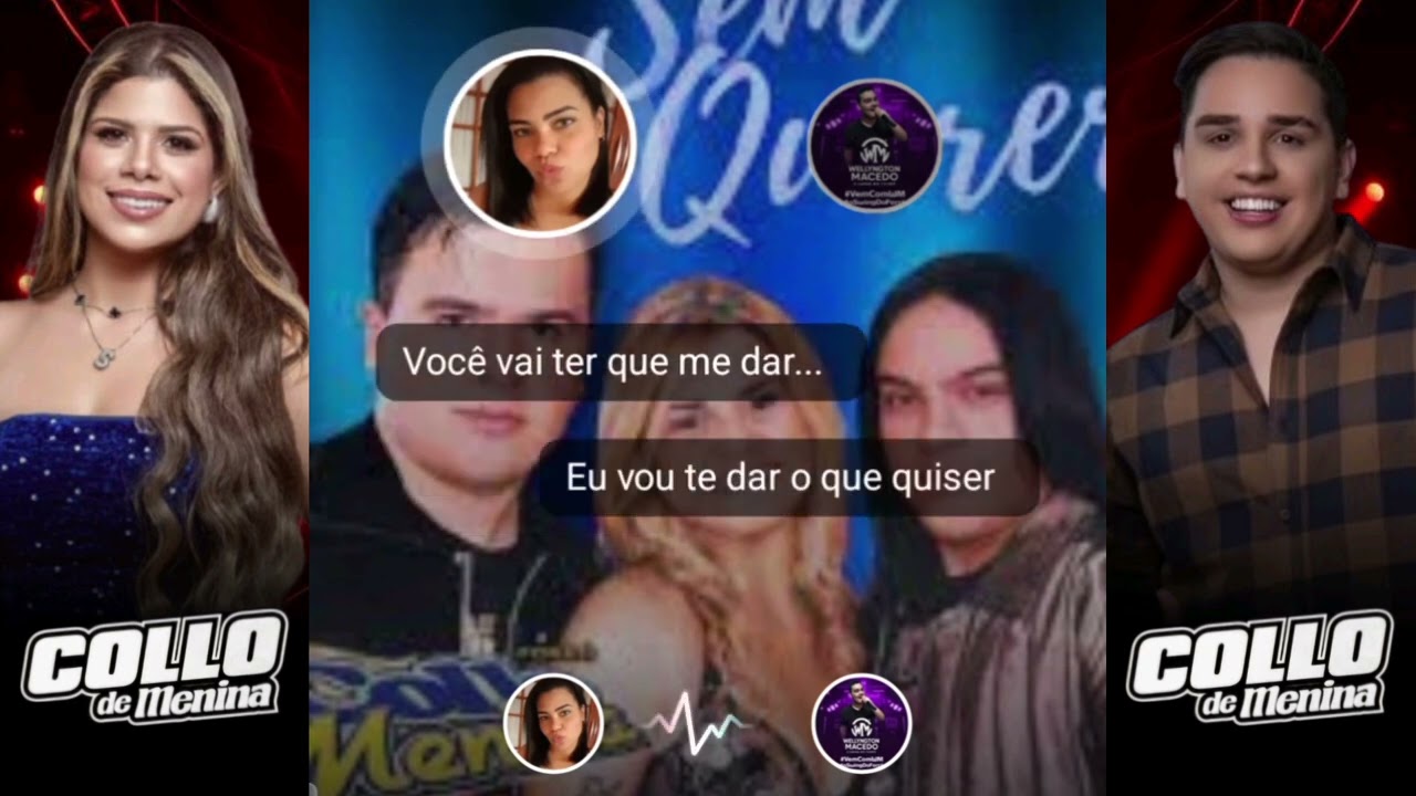 SEM QUERER - COLLO DE MENINA - DUETO KARAÔKE - WELLYNGTON MACEDO O SWING DO FORRÓ