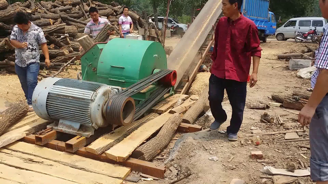 high capacity wood crusher pulverizer machine for making sawdust