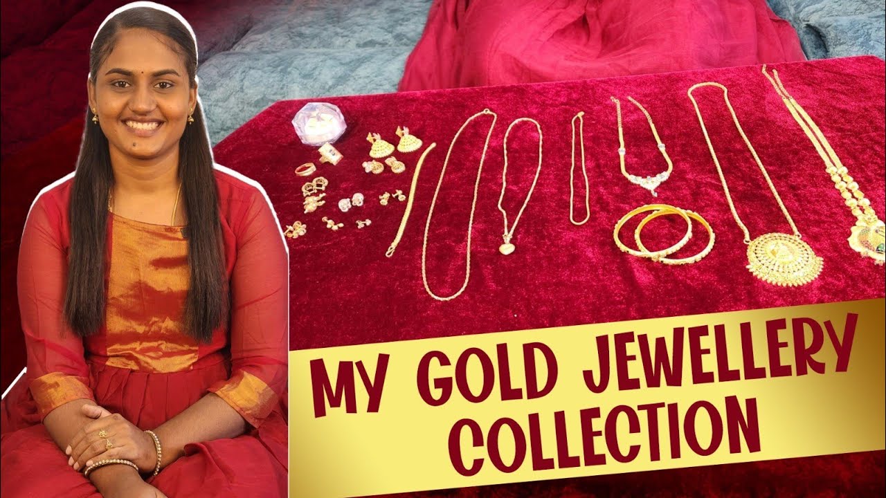 My Gold Jewellery Collection 😍😍 | என்னோட தங்க ஆபரணங்கள் பத்தி பார்க்கலாம் | RK Family Vlogs