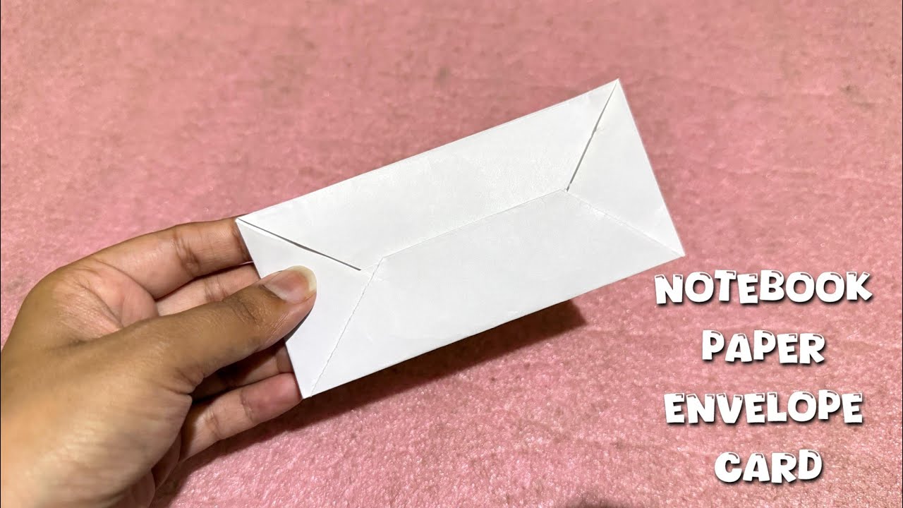 How To Make a Paper Envelope Without Glue and Tape | Paper Envelope Card Tutorial 
