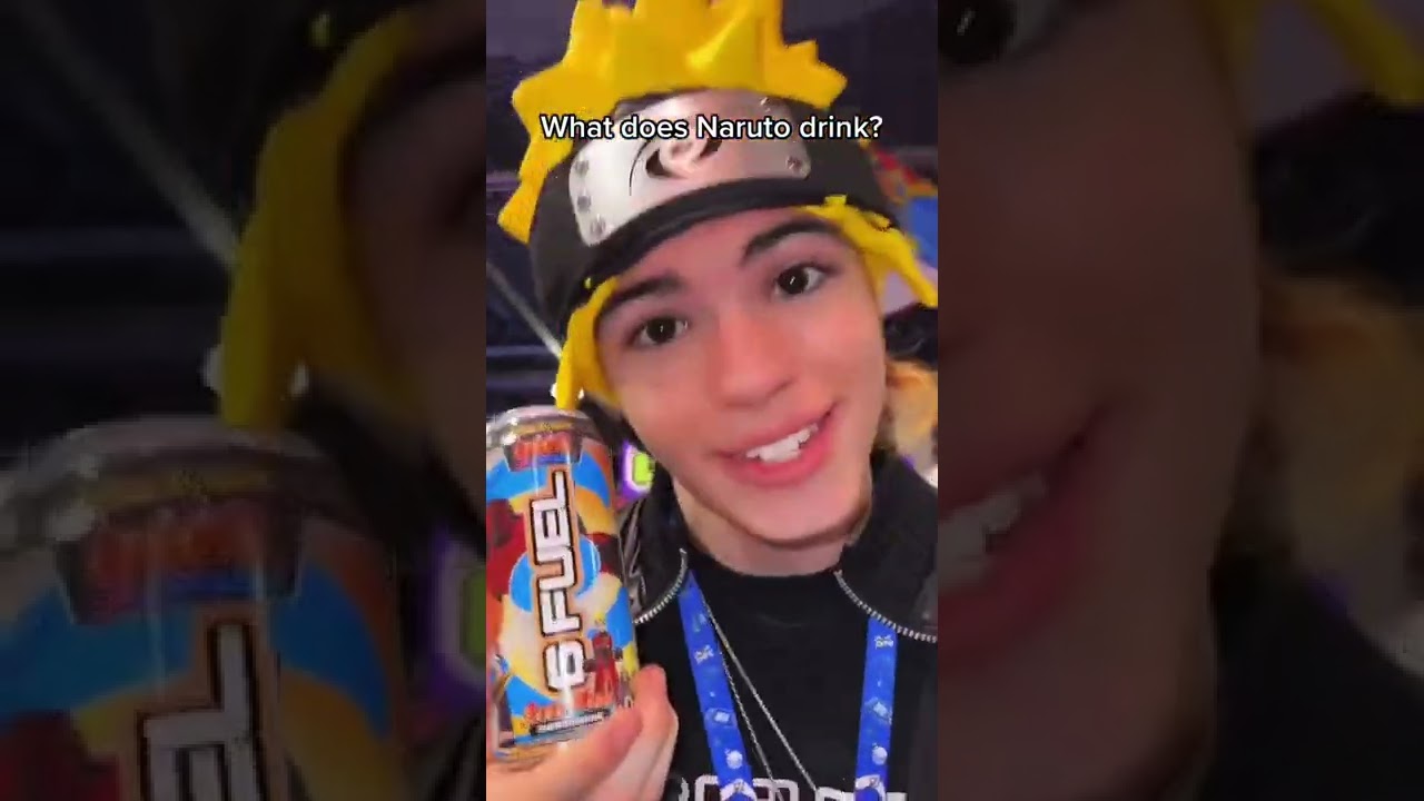 What does Naruto drink? 